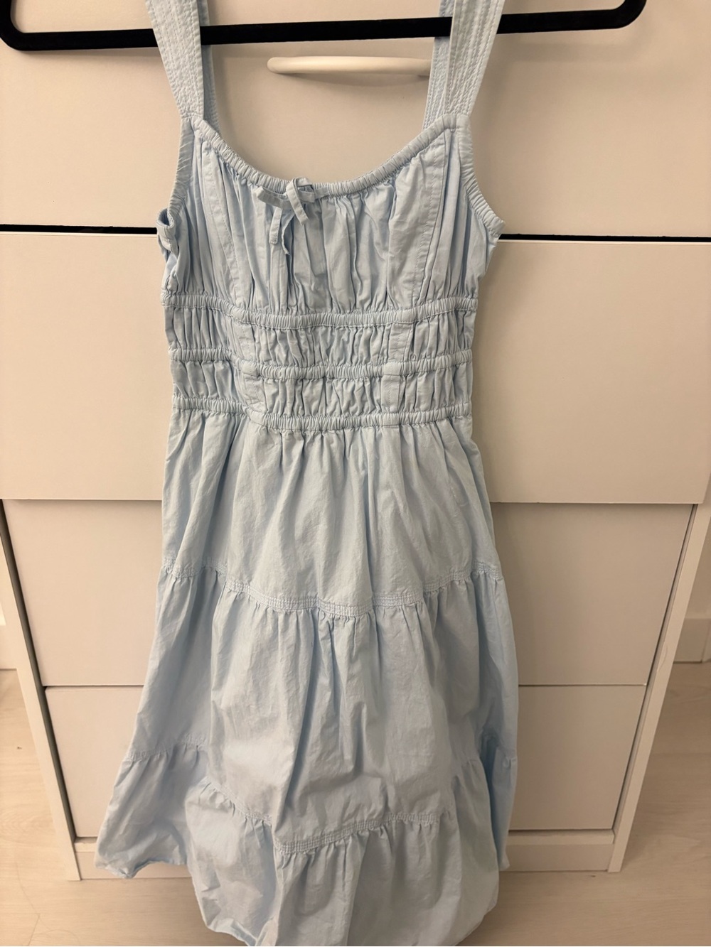 Aritzia Light Blue Midi Sundress